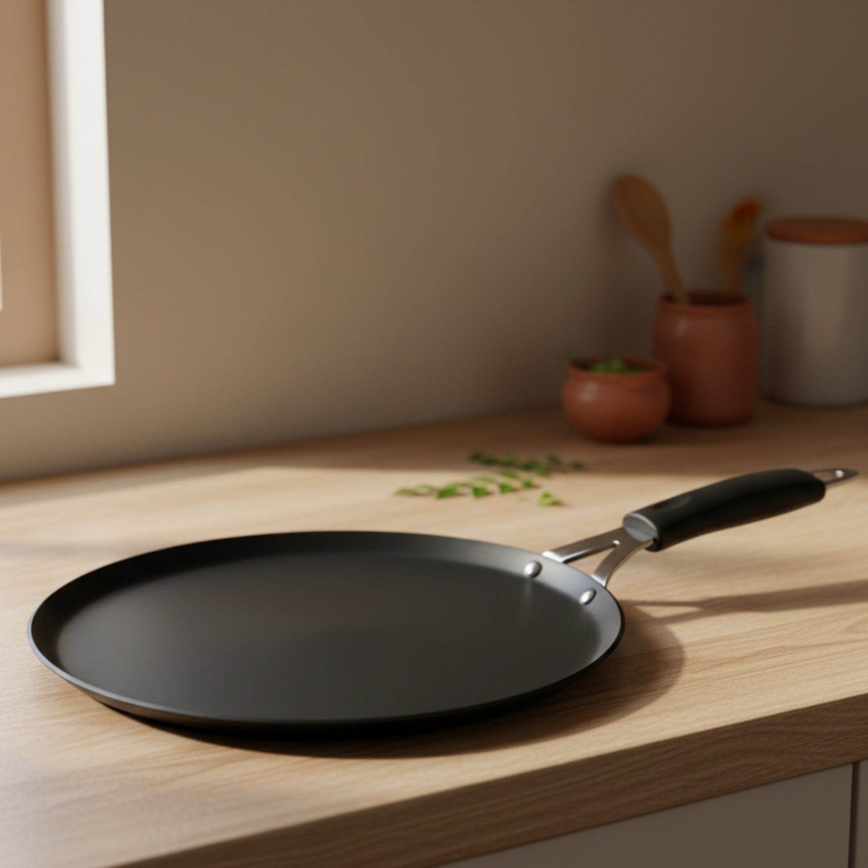 100% Pure Iron Cookware combo: Kadai+Tawa+Fry Pan