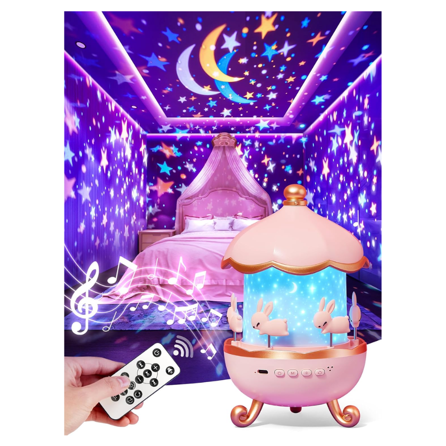 Rabbit Night Light Projector