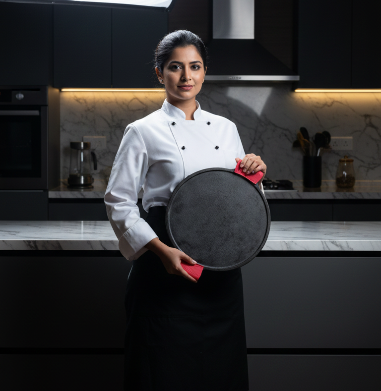 Ultimate 3 in 1 Healthy Cooking South Indian Cuisine Cookware Set .