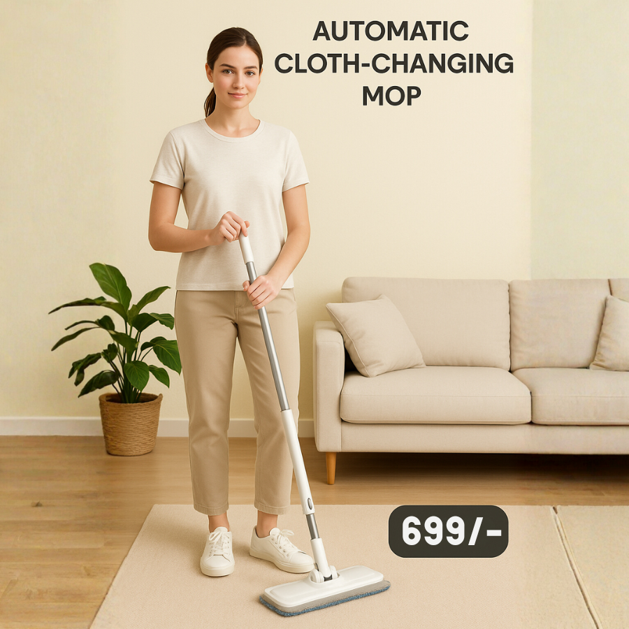 Automatic Cloth Changing Mop