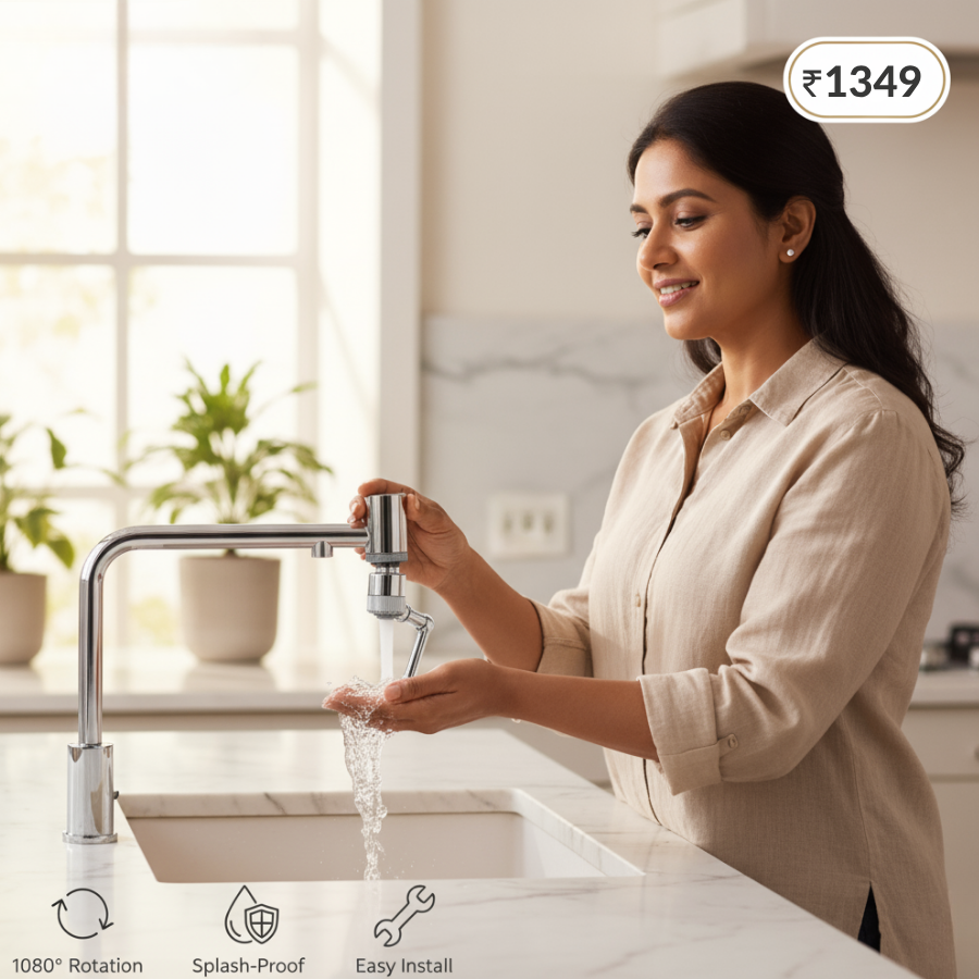 Multiple 1080 Degree Rotating Faucet