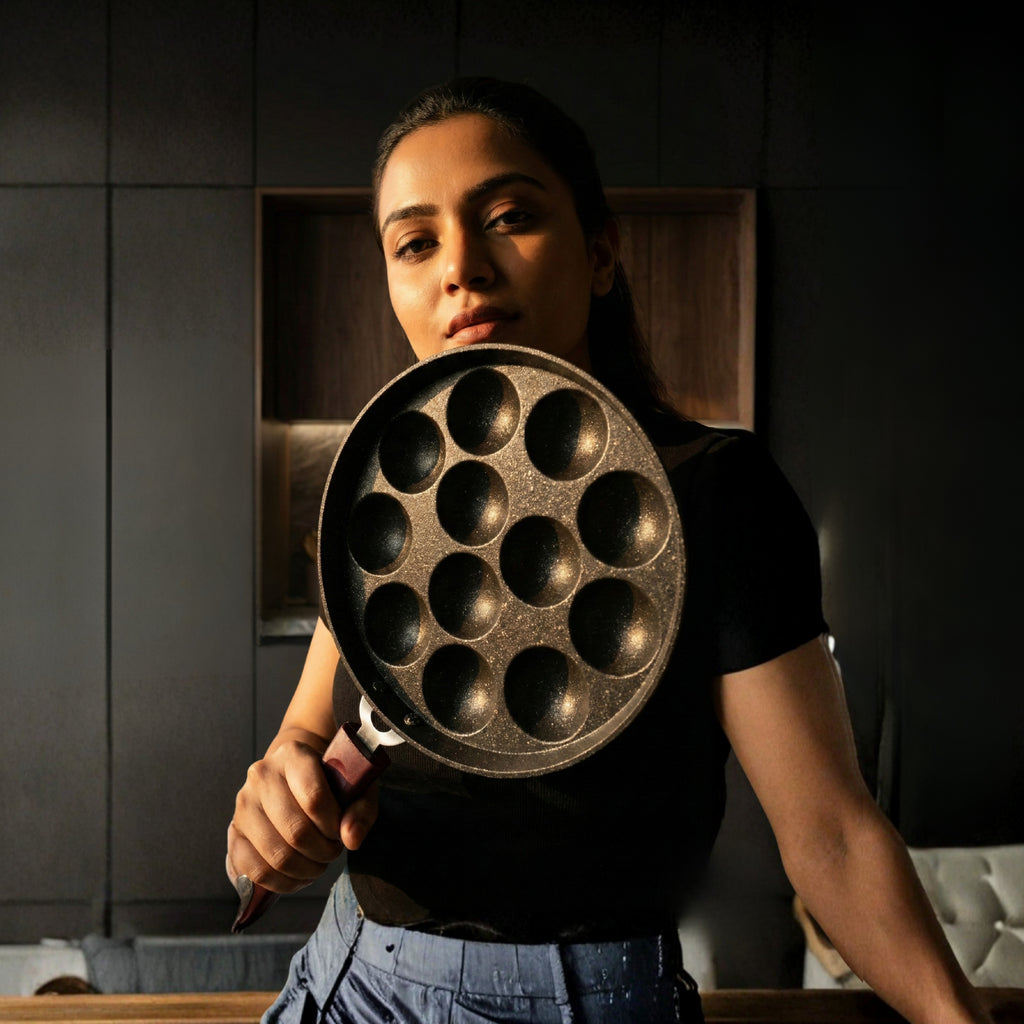 Ultimate 3 in 1 Healthy Cooking South Indian Cuisine Cookware Set .