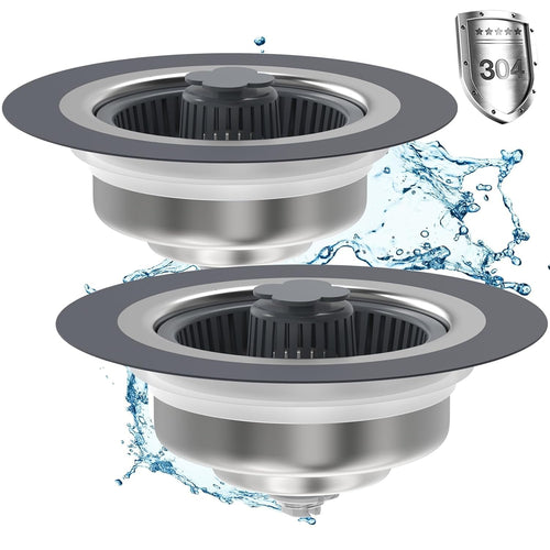 3 in 1 Kitchen Sink Drain Strainer Stopper