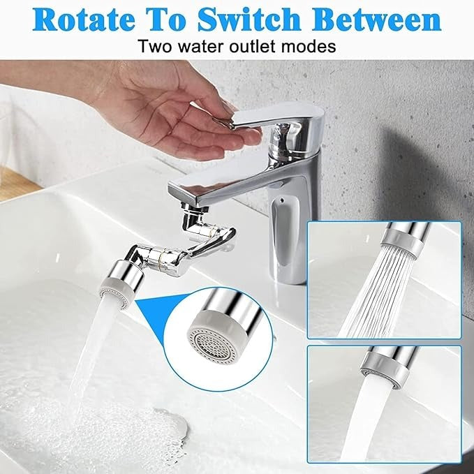 Multiple 1080 Degree Rotating Faucet