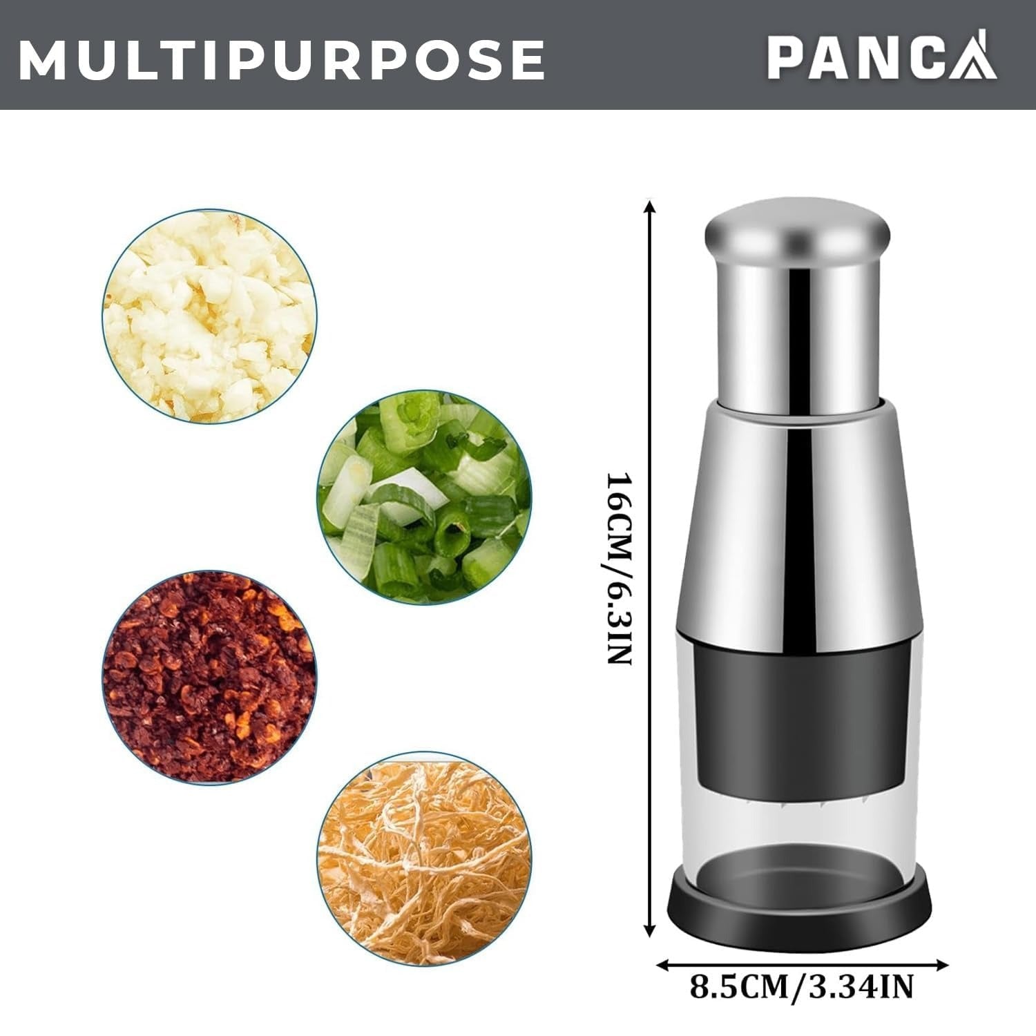 Hand Press Garlic Chopper