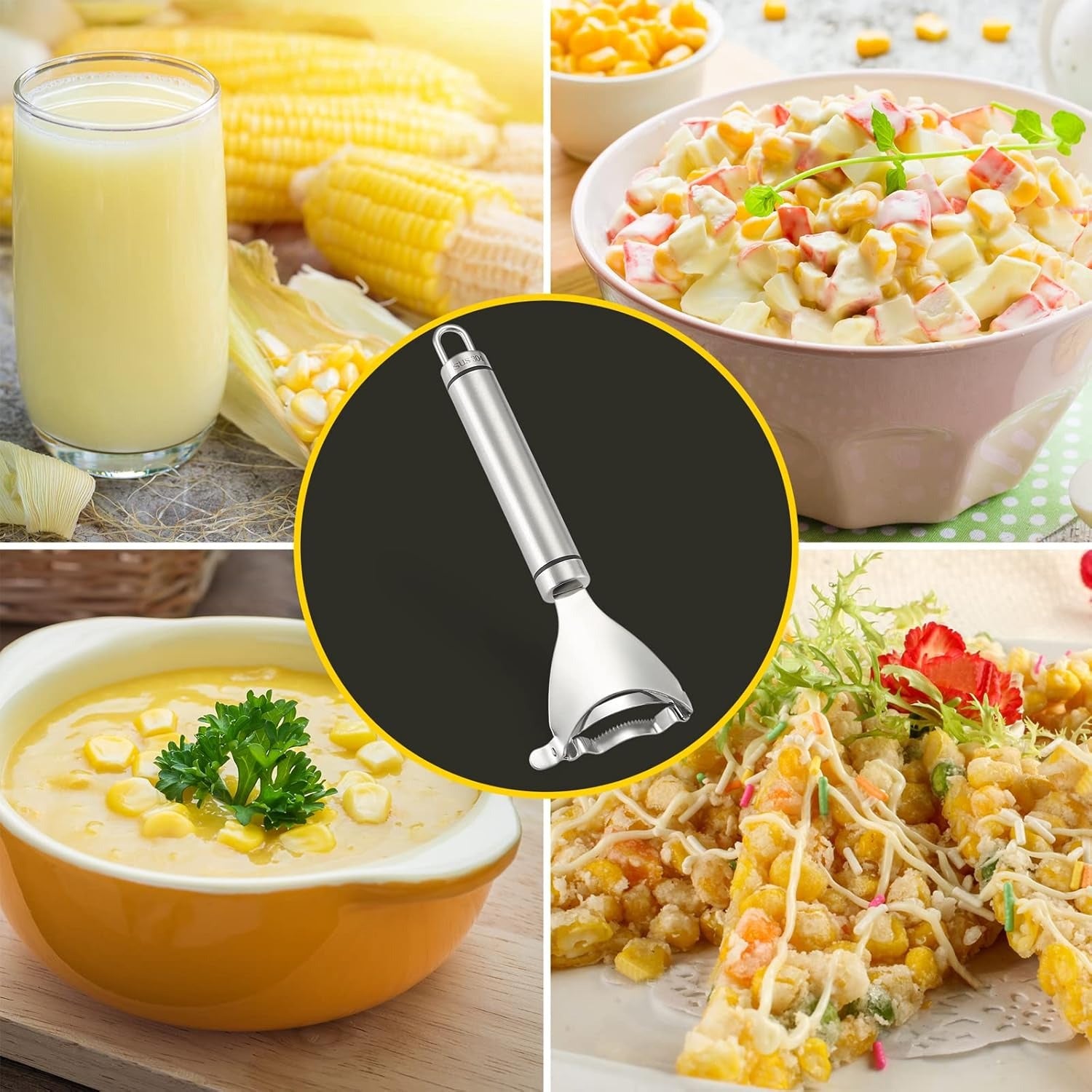 Stainless Steel Corn Peeler