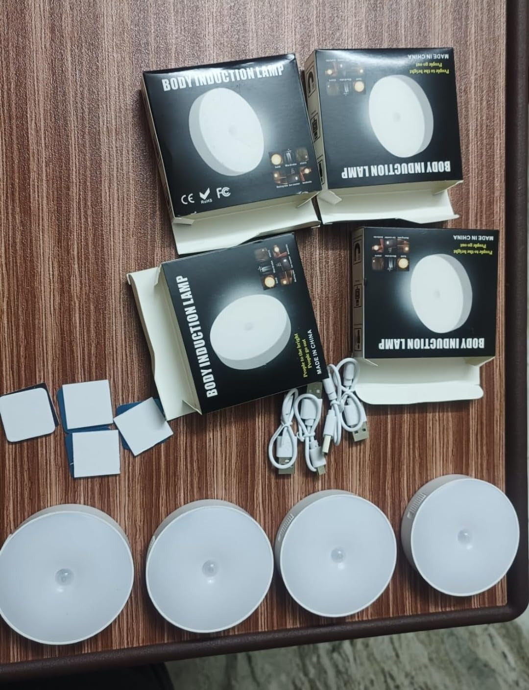 Body Induction Motion Sensor Light (Pack of 2 )