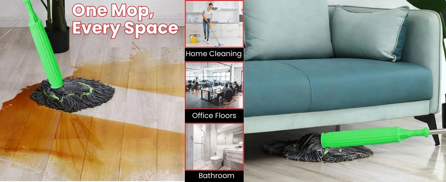 2 in 1 Dehydrated Floor Cleaning Mop