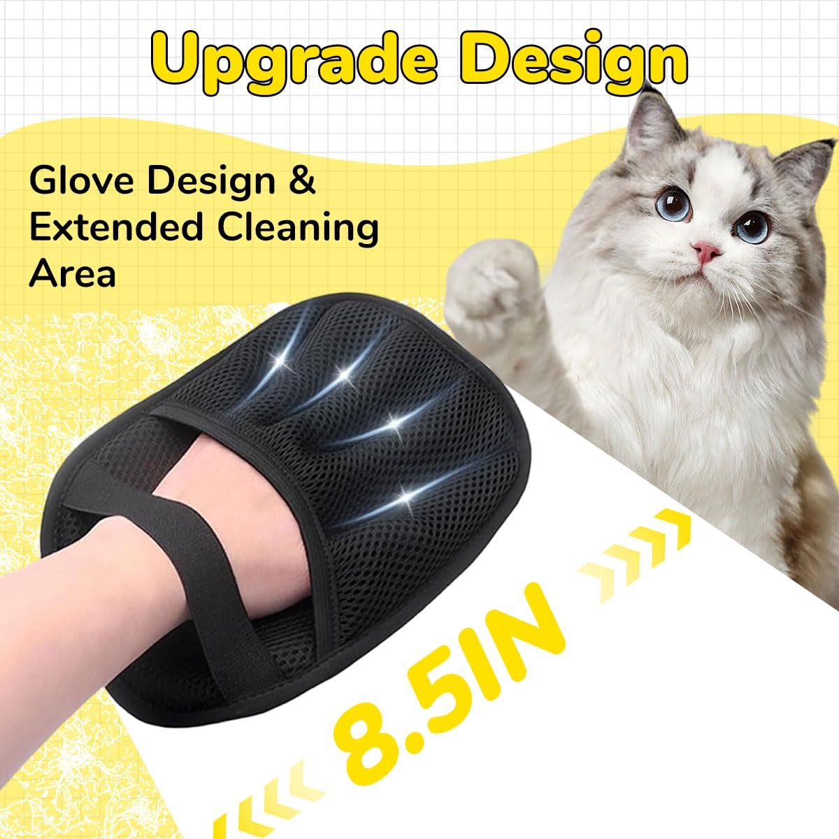 Pet Hair Remover Gloves