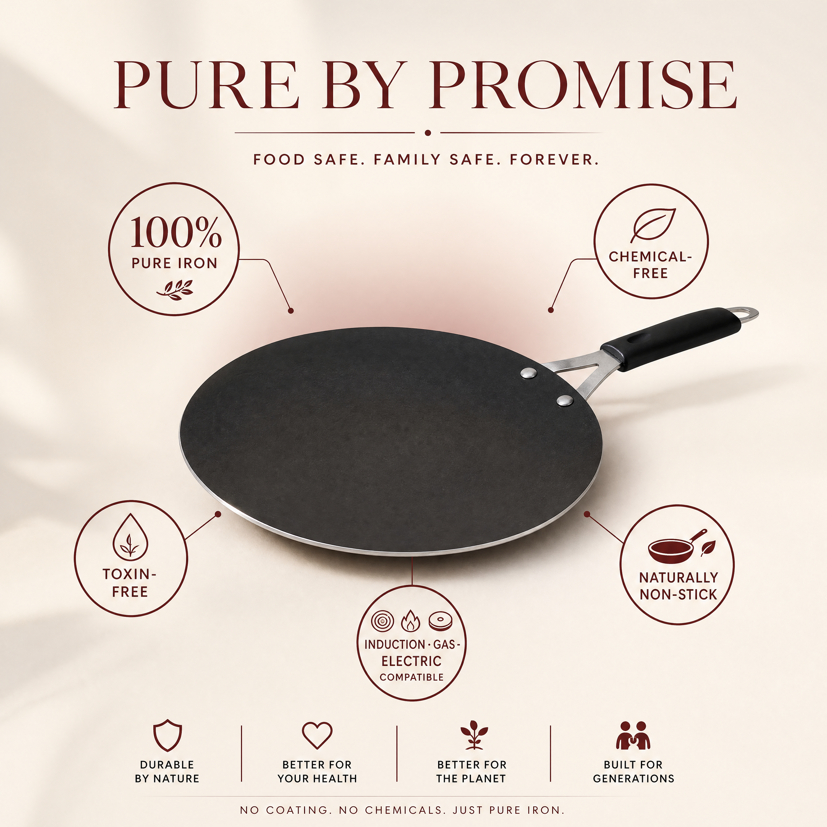 Premium Iron Roti Tawa